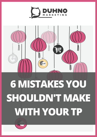 6 MISTAKES YOU SHOULDNT MAKE WITH YOUR TP